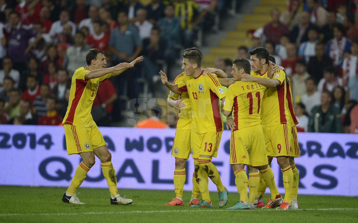 Gicu Grozav, gol in Turcia - Romania 0-1