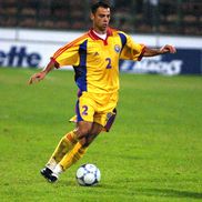 Imagini old-school cu Giani Kiriță în tricoul primei reprezentative / Sursă foto: Arhivă Gazeta Sporturilor