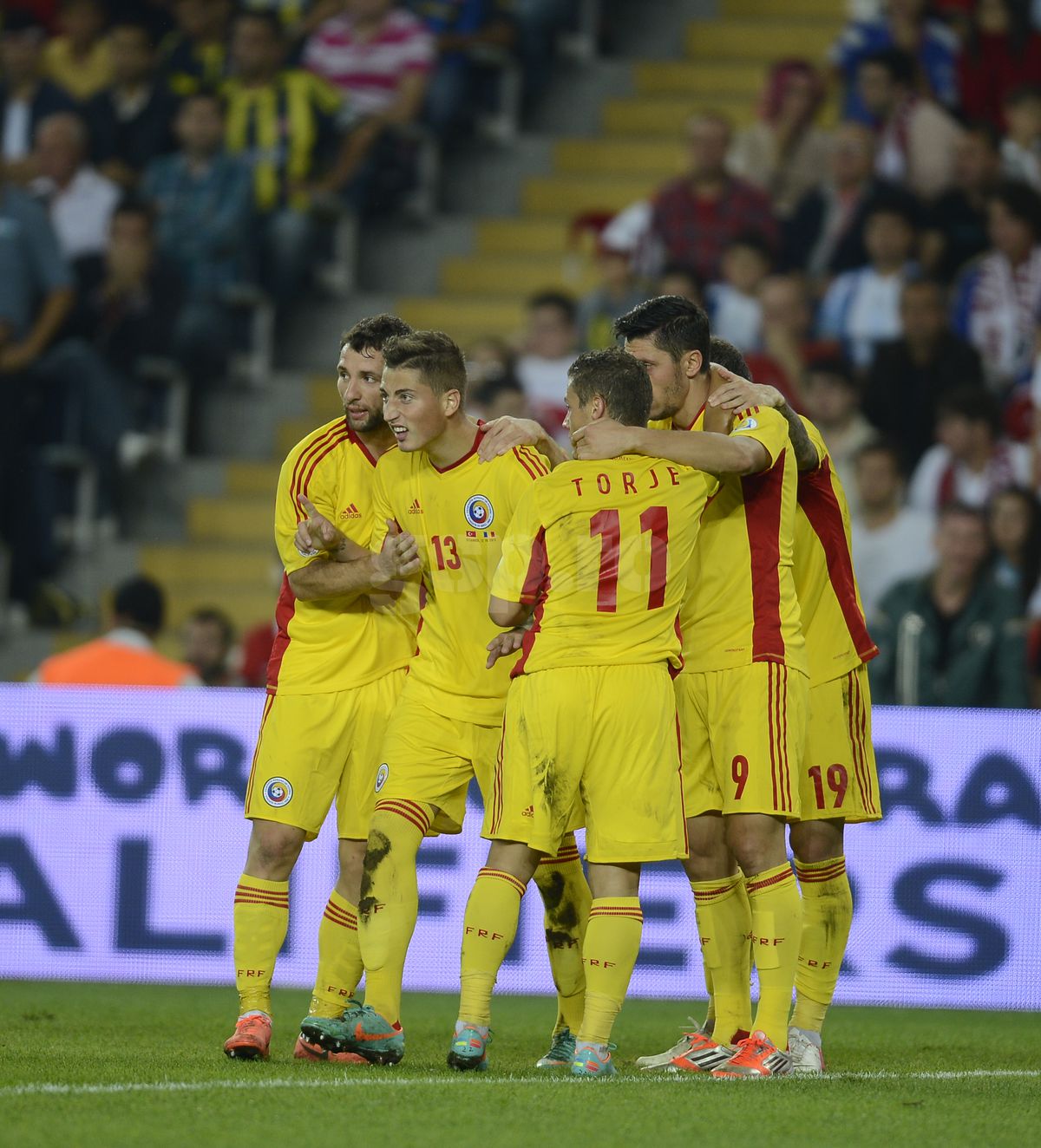 Gicu Grozav, gol in Turcia - Romania 0-1