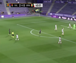 Gol și trofeu pentru Ianis Stoica / sursa foto: captură de ecran YouTube Real Valladolid C.F.