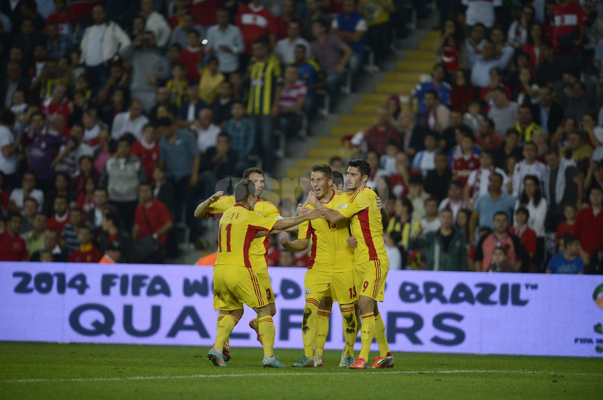 Gicu Grozav, gol in Turcia - Romania 0-1