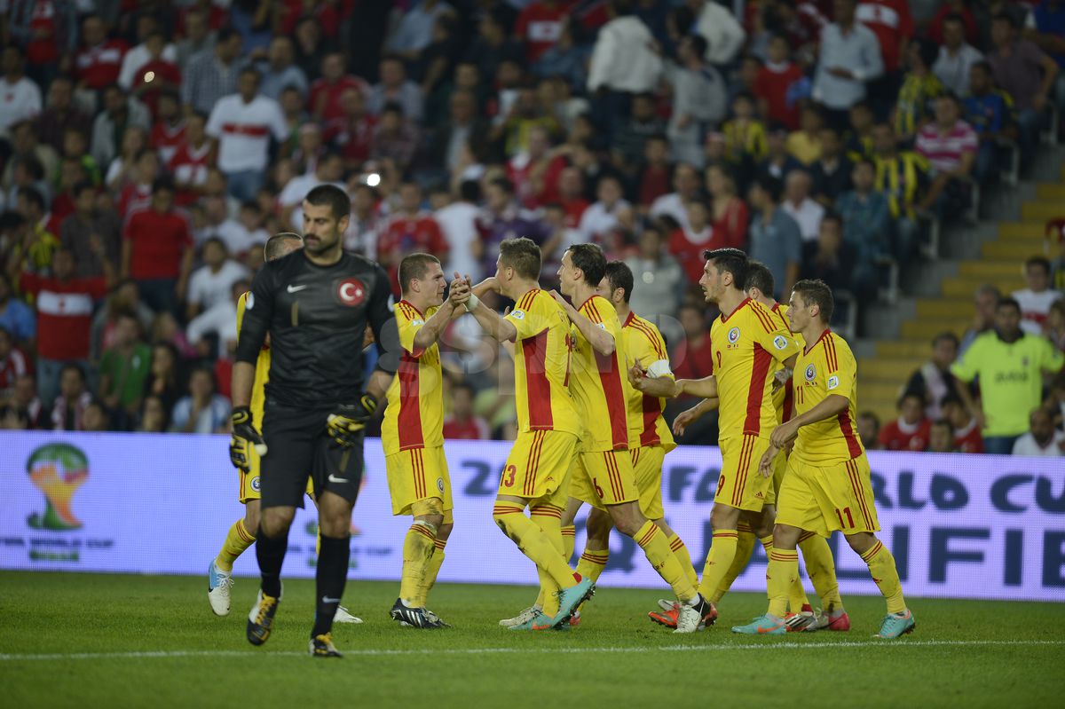 Gicu Grozav, gol in Turcia - Romania 0-1