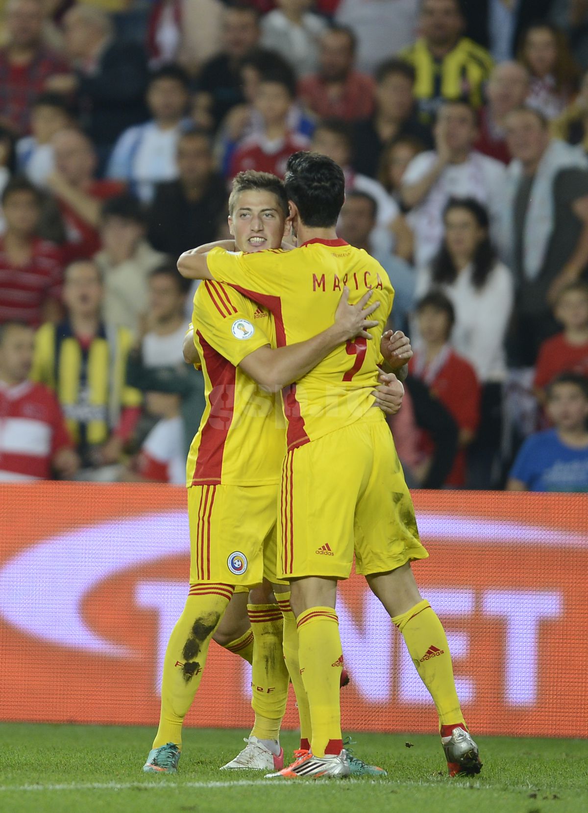 Gicu Grozav, gol in Turcia - Romania 0-1