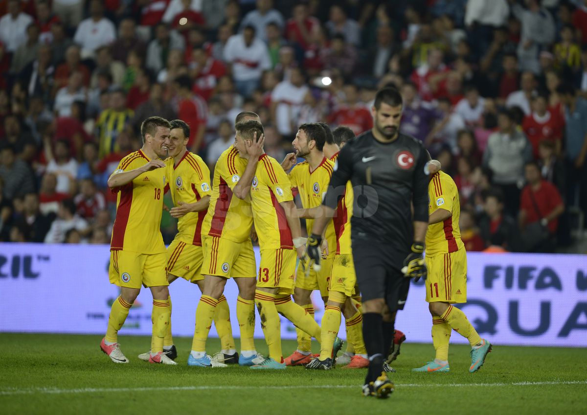Gicu Grozav, gol in Turcia - Romania 0-1