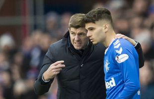 RANGERS - MOTHERWELL 3-1. Ianis Hagi, lăudat de Steven Gerrard, „taxat” de rivali: „N-a făcut nimic magic, n-am pierdut din cauza lui”