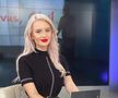 FOTO Anita Van Belzen, apariții spectaculoase la TV! Frumoasa blondă prezintă știrile la Look Sport