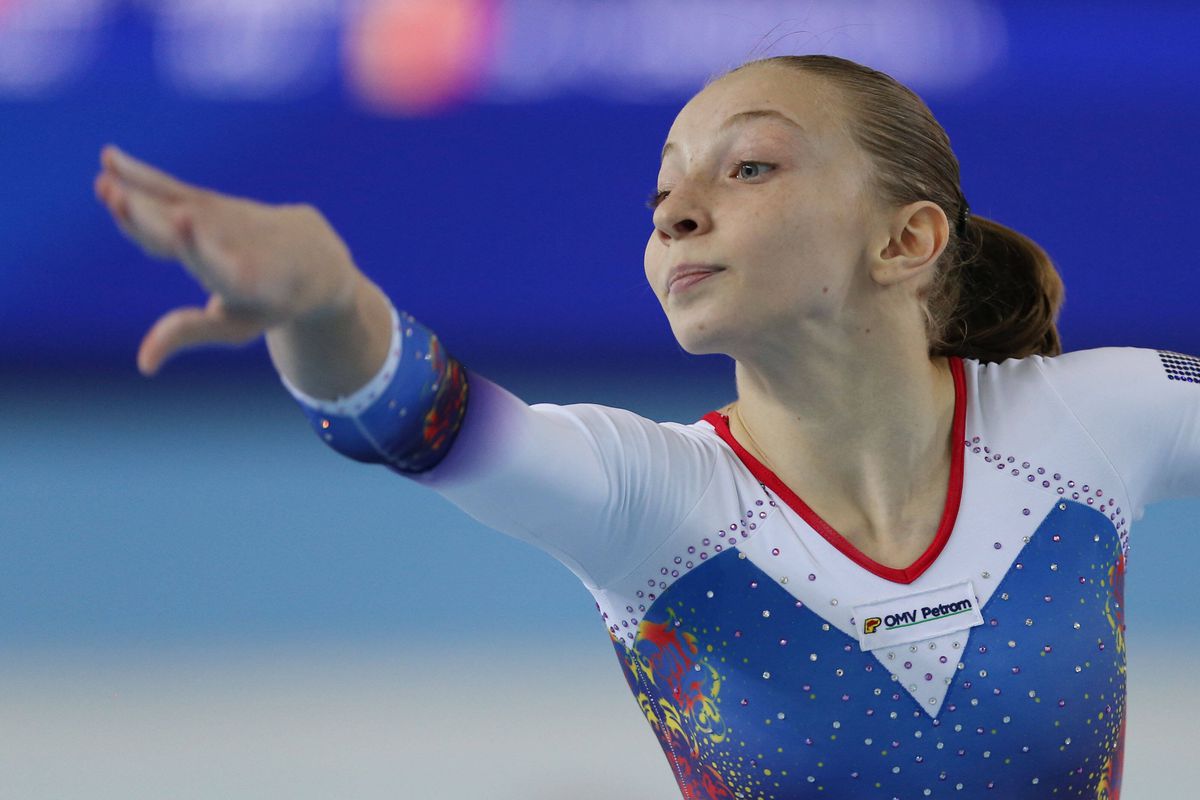 FOTO Ana Maria Bărbosu, noua speranță a gimnasticii românești: 6 medalii de aur la Campionatele Europene