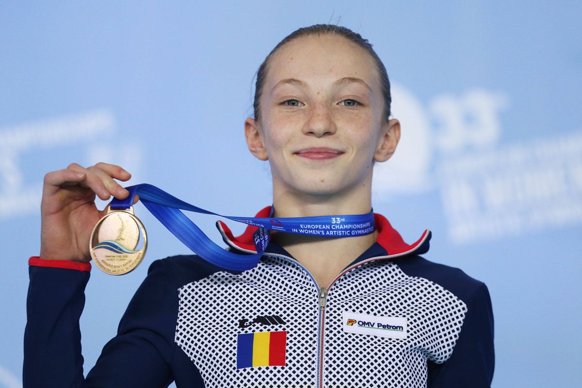 FOTO Ana Maria Bărbosu, noua speranță a gimnasticii românești: 6 medalii de aur la Campionatele Europene