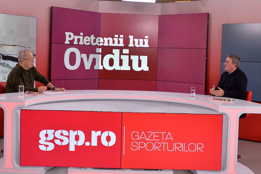 Ediție de neratat! Hagi, dezvăluiri-surpriză și culise neștiute: „Dacă nu vom crește, eu n-o să mai fiu pe bancă!”. AZI, de la ora 20:00, pe GSP.ro, la „Prietenii lui Ovidiu”