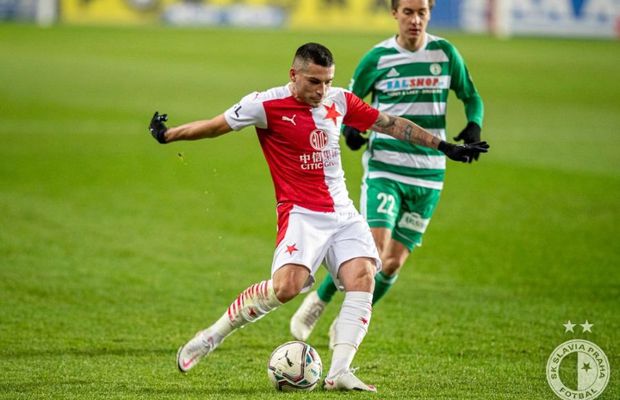 VIDEO Nicolae Stanciu, assist de peste 50 de metri pentru Slavia Praga: „Superb!”. Lăudat de antrenor