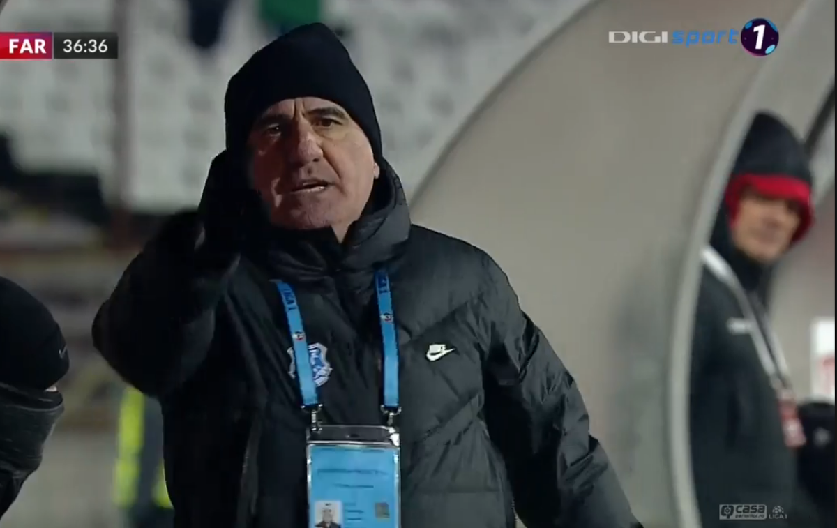 Hagi a certat un cameraman în timpul meciului: „Hai, mă, nu mă mai filma!” » Reacția televiziunii