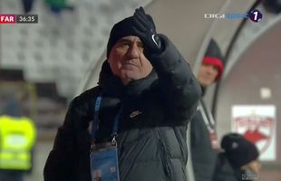 Hagi a certat un cameraman în timpul meciului: „Hai, mă, nu mă mai filma!” » Reacția televiziunii
