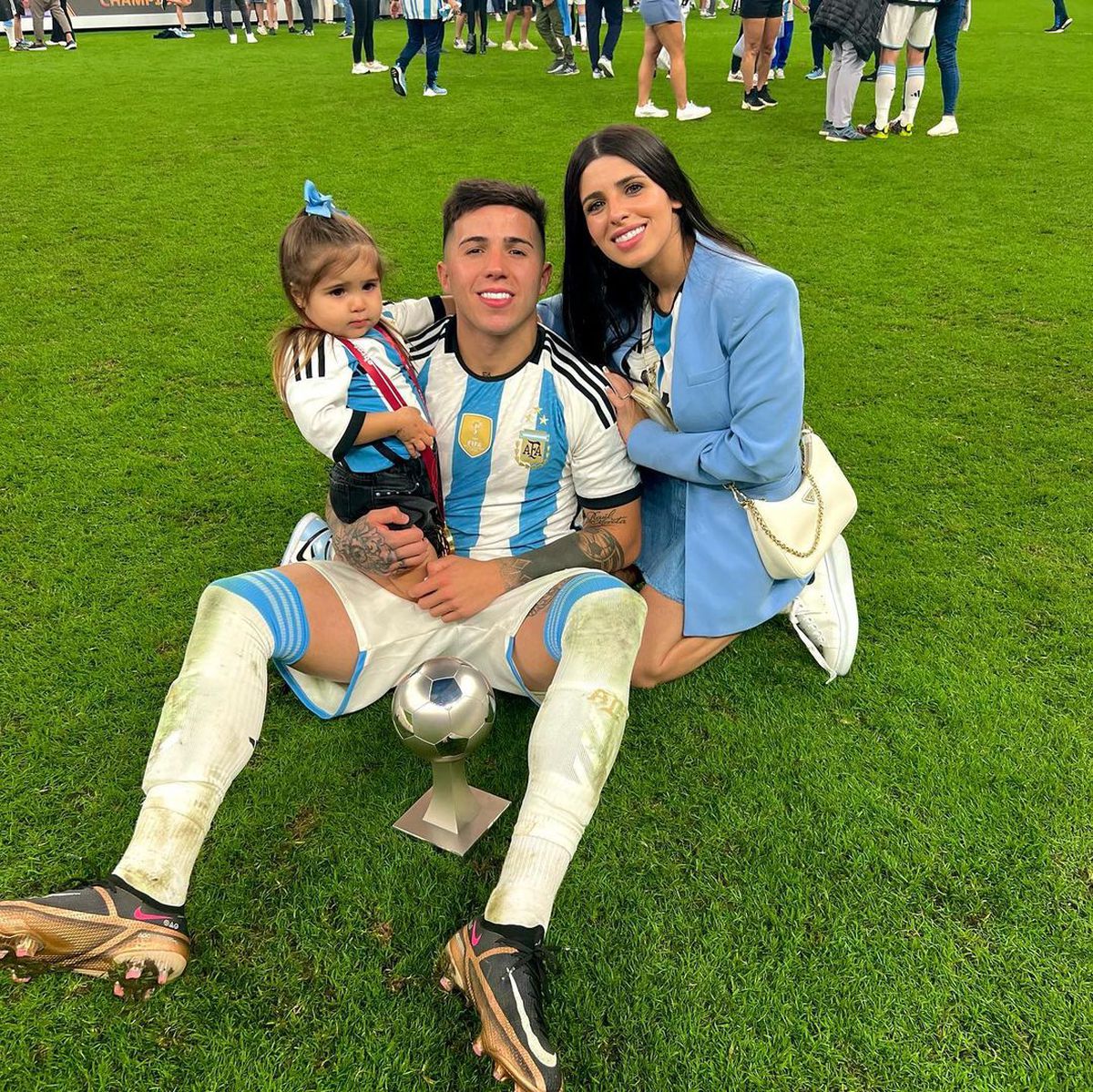 Valentina Cervantes, partenera lui Enzo Fernandez