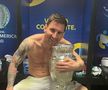 20. Lionel Messi cu trofeul Copa America - 21,8 milioane