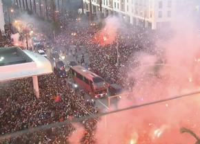 Nu doar argentinienii petrec » Imagini unice de pe străzile din Rabat, capitala Marocului