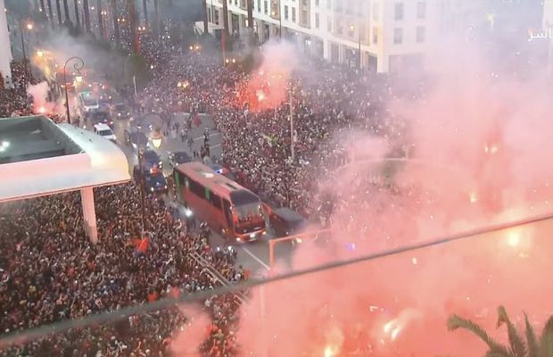 Nu doar argentinienii petrec » Imagini unice de pe străzile din Rabat, capitala Marocului