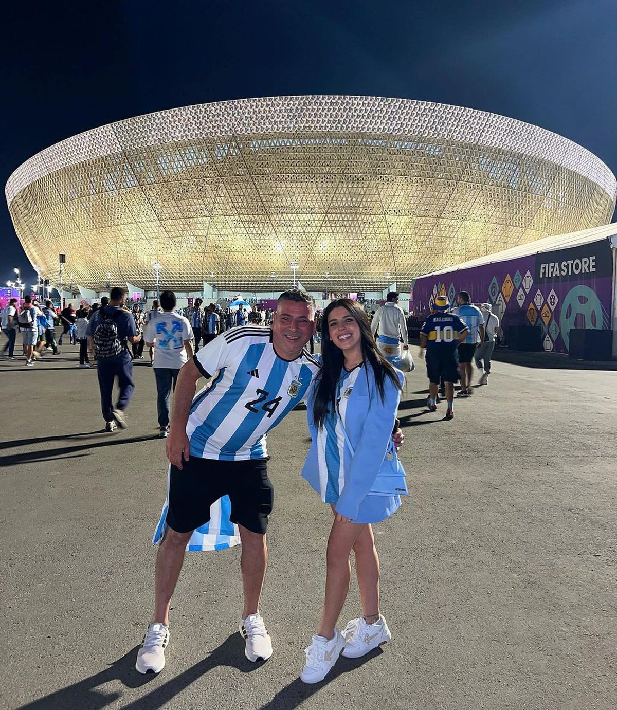 Valentina Cervantes, partenera lui Enzo Fernandez