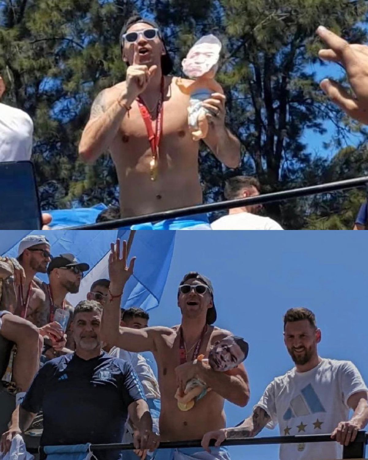 Cupa Mondială a ajuns în Argentina! Nebunie pe străzi, Messi &co. întâmpinați de zeci de mii de oameni