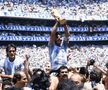 29 iunie 1986. Diego Maradona, pe Azteca, la Ciudad de Mexico. Roberto Cejas l-a ridicat spre cer  / FOTO Imago