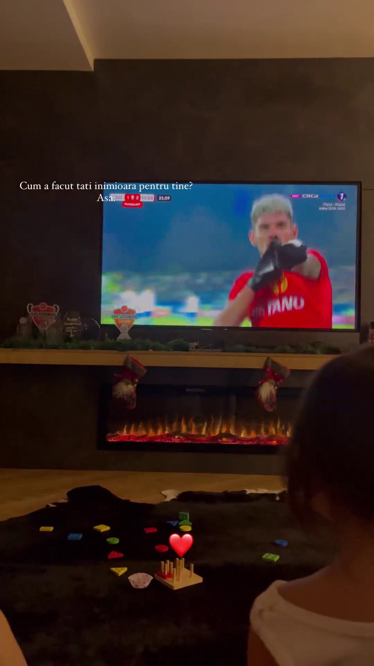 Reacția emoționantă a fiicei lui Florinel Coman, după ce starul FCSB-ului i-a dedicat golul