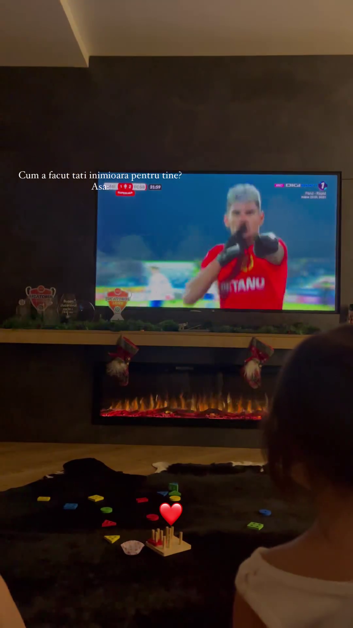 Reacția emoționantă a fiicei lui Florinel Coman, după ce starul FCSB-ului i-a dedicat golul
