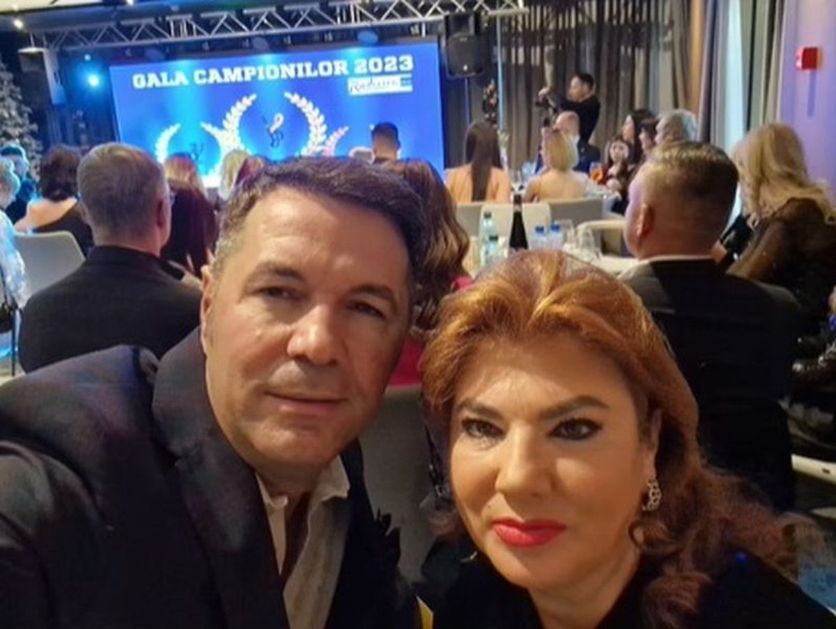 Mihaela, prima soție a lui Borcea, premiată la Gala Campionilor. Cine i-a stat alături