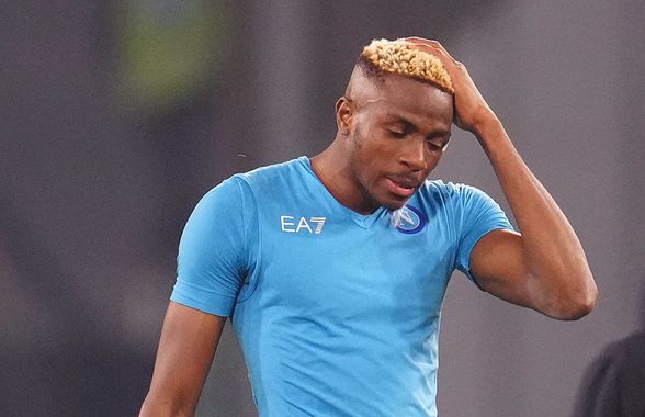 Serial fără sfârșit cu Victor Osimhen » Napoli a refuzat din nou oferta lui Galatasaray. Vrea un avans mai mare!