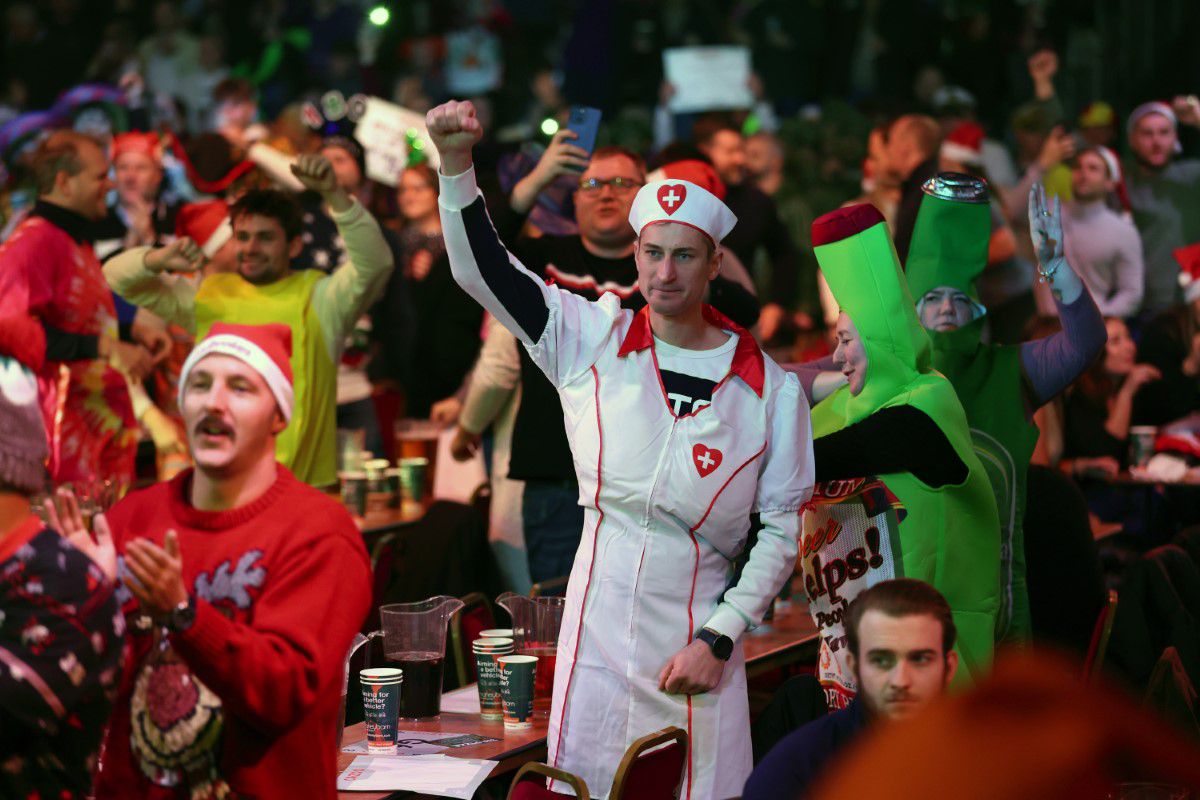 Imagini senzaționale de la Mondialul de Darts