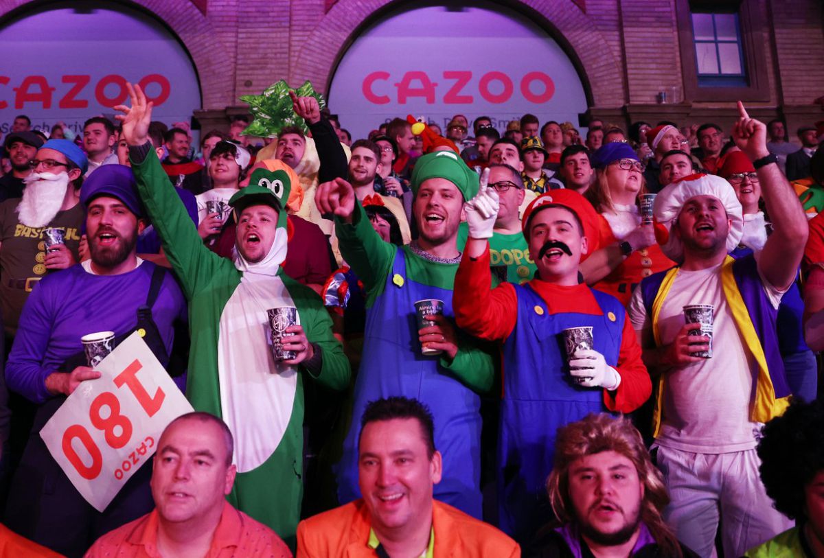 Imagini senzaționale de la Mondialul de Darts