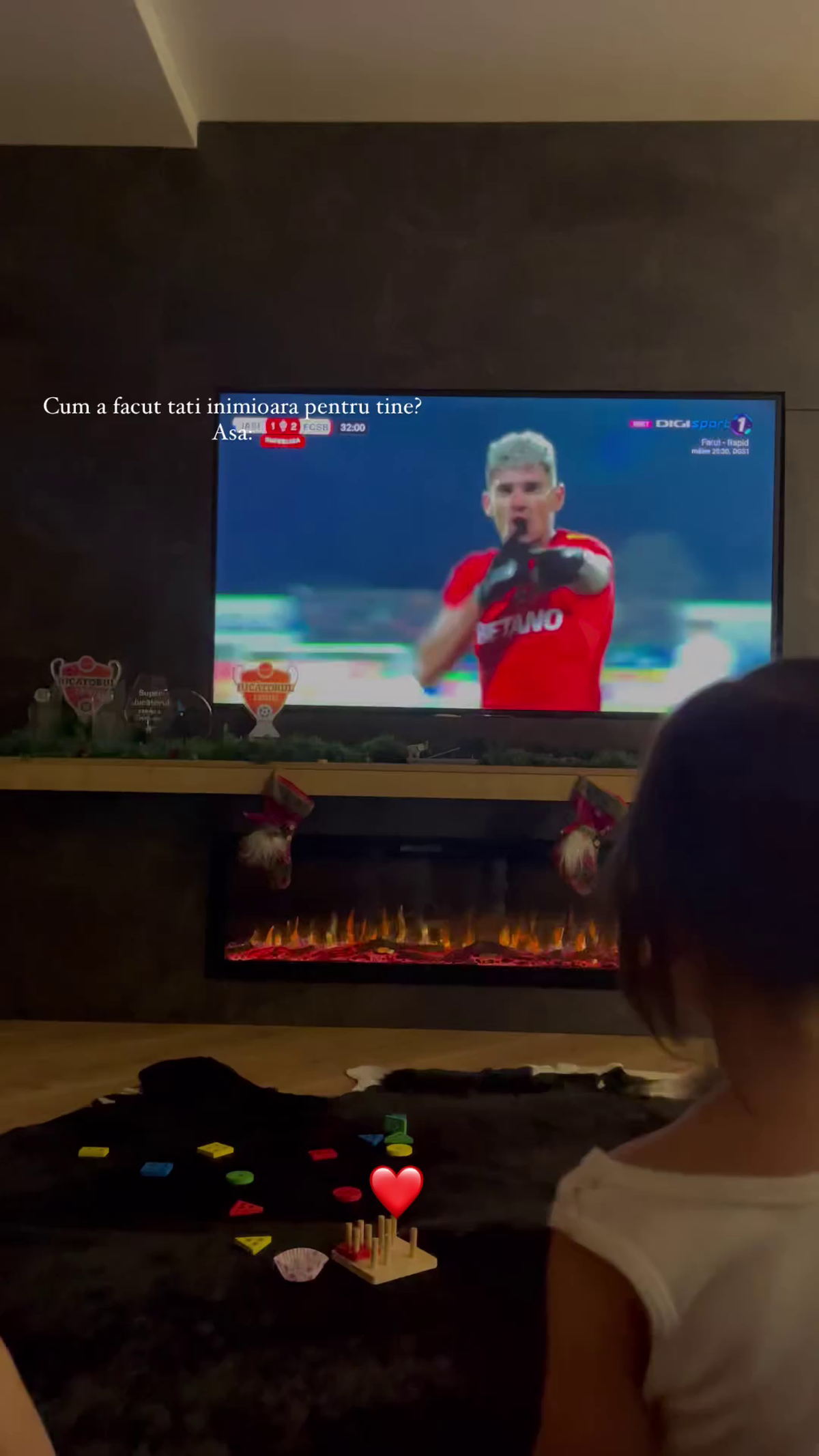 Reacția emoționantă a fiicei lui Florinel Coman, după ce starul FCSB-ului i-a dedicat golul