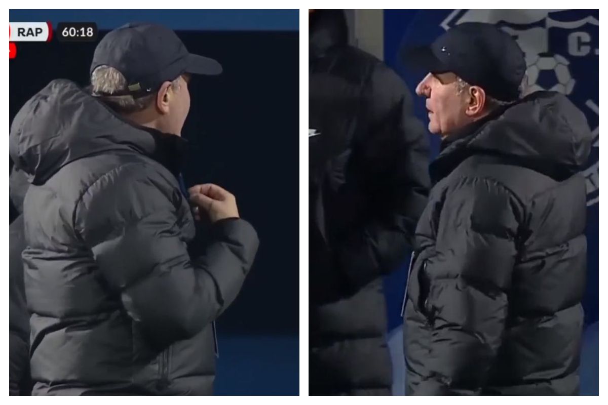 Trei goluri anulate pentru Farul în disputa cu Rapid » Lui Hagi nu i-a venit să creadă: și-a făcut cruce și a „explodat” pe bancă