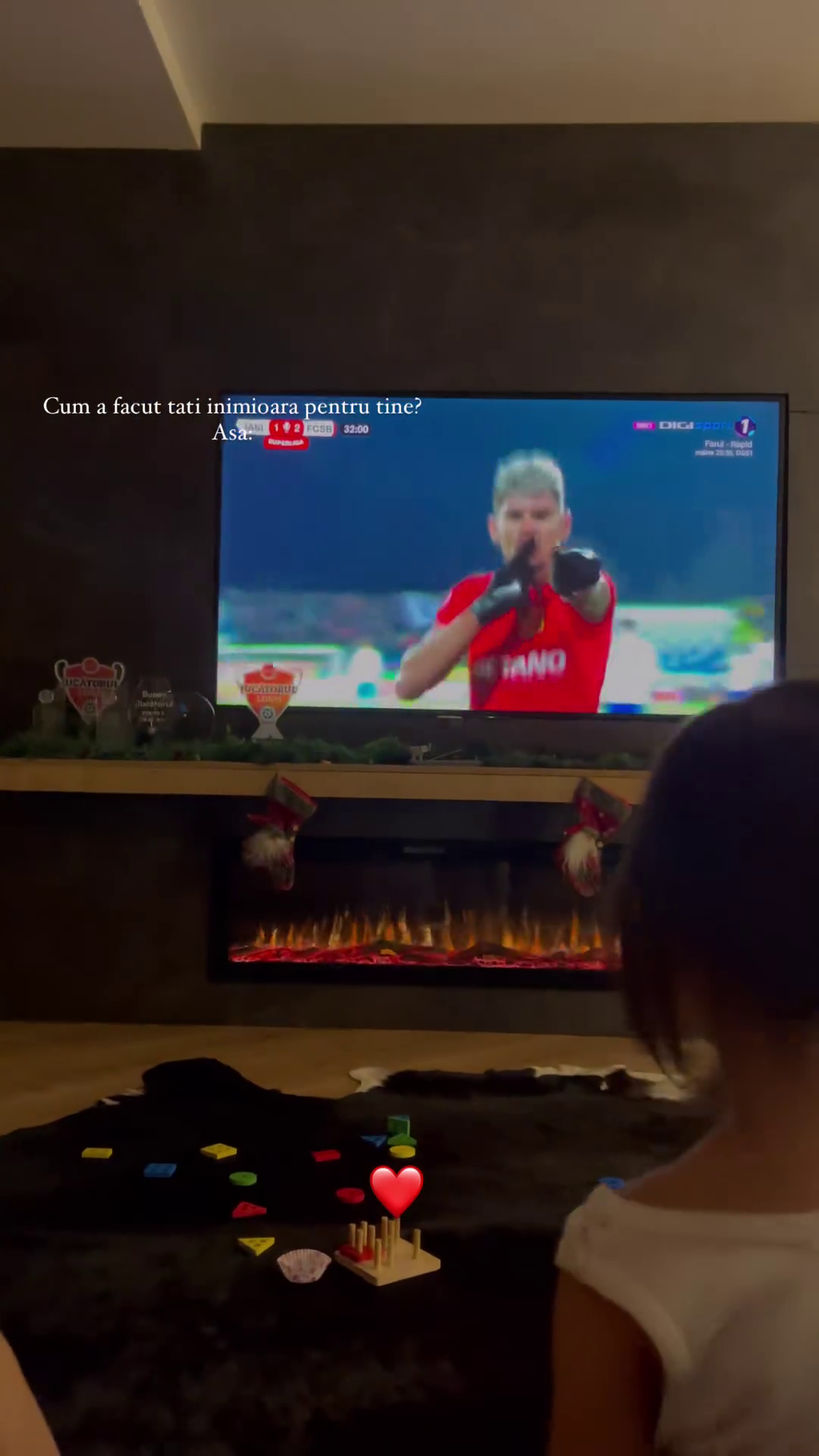 Reacția emoționantă a fiicei lui Florinel Coman, după ce starul FCSB-ului i-a dedicat golul