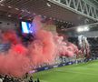 Scenografie colosală în Conference League » „UEFA Mafia”, mesajul scos din sacul lui Moș Crăciun! Meciul a fost oprit 15 minute