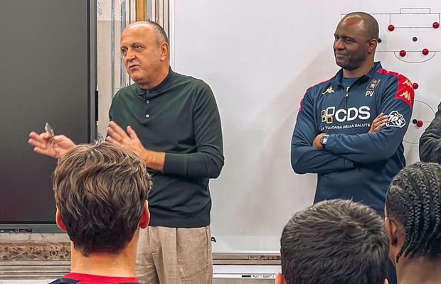Șucu i-a decis soarta lui Patrick Vieira la Genoa » Ce se întâmplă cu antrenorul dorit de Inter înaintea lui Chivu!