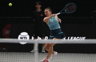 Simona Halep a pierdut la dublu, în a treia zi a World Tennis League