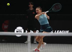 Simona Halep a pierdut la dublu, în a treia zi a World Tennis League