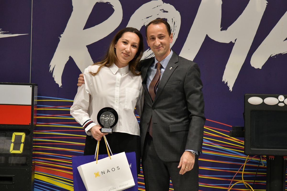 Mălina Călugăreanu și Vlad Covaliu, sportivii anului 2024 » Mihai Covaliu: „Mălina, spune-le colegilor tăi de la alte arme că nu e frumos să lase o fată singură la Jocurile Olimpice!”