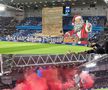 Scenografie colosală în Conference League » „UEFA Mafia”, mesajul scos din sacul lui Moș Crăciun! Meciul a fost oprit 15 minute