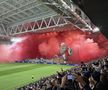 Scenografie colosală în Conference League » „UEFA Mafia”, mesajul scos din sacul lui Moș Crăciun! Meciul a fost oprit 15 minute