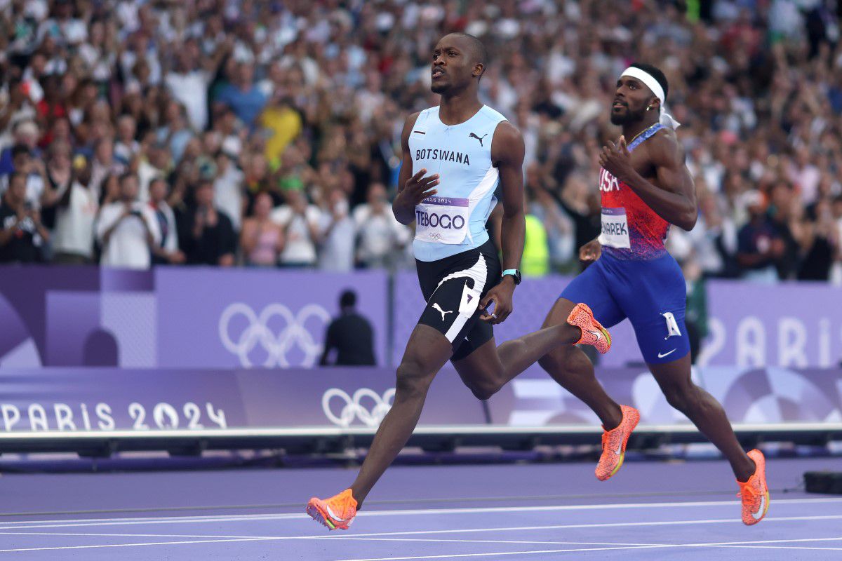 Letsile Tebogo - campionul olimpic la 200 de metri