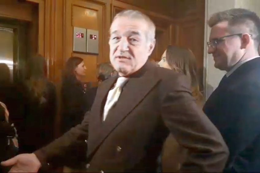 Gigi Becali, conflict în Parlamentul României, foto: captură video puterea.ro