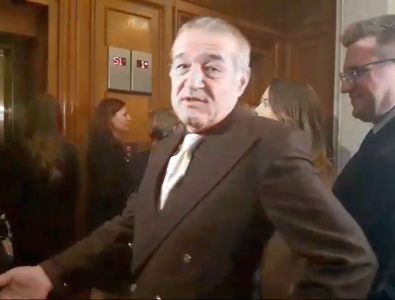 Gigi Becali a făcut circ în Parlamentul României » A smuls microfonul ...