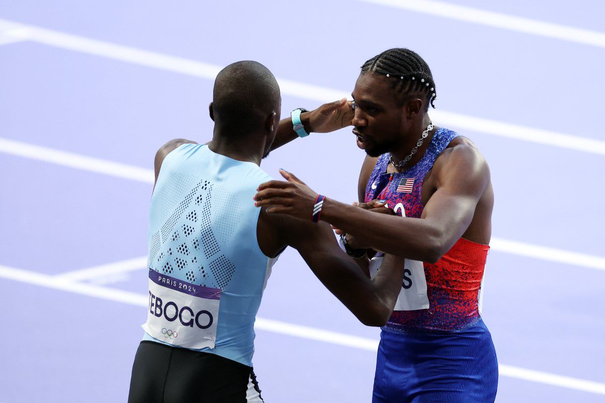 Letsile Tebogo - campionul olimpic la 200 de metri