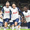 Radu Drăgușin, bucurându-se la golul lui Heung-min Son // foto: Guliver/gettyimages