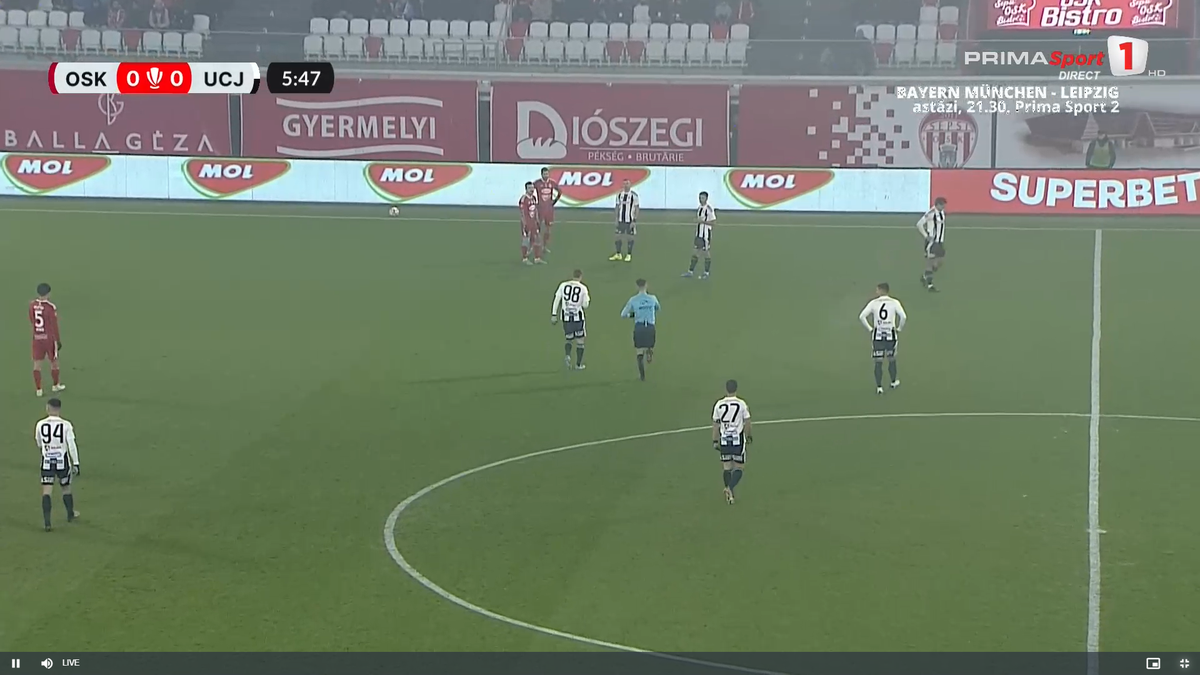 Au ratat șansa! Sepsi a rezistat eroic cu om în minus din minutul 5, iar U Cluj așteaptă ajutor de la Rapid pentru a termina 2024 pe primul loc » Cum arată clasamentul ACUM