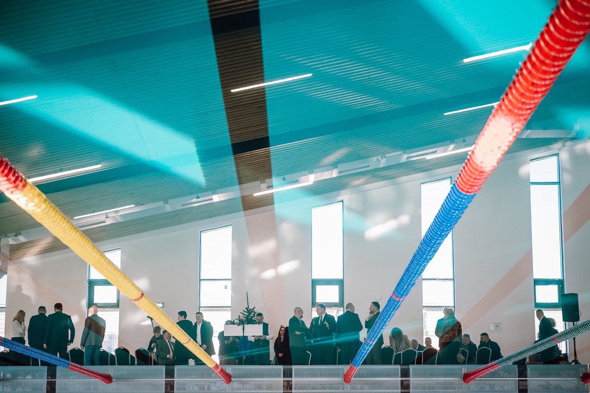 David Popovici a cerut bazine, investiția de 23 de milioane de lei a fost finalizată în orașul din România