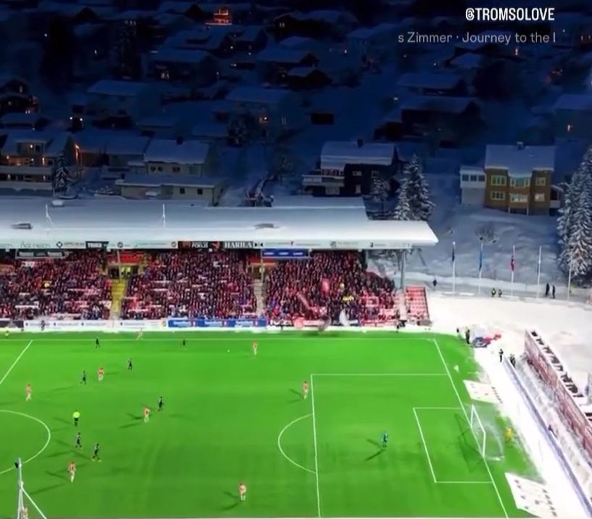 Imagini fabuloase » Își dispută meciurile de acasă pe cel mai pitoresc stadion din Europa!