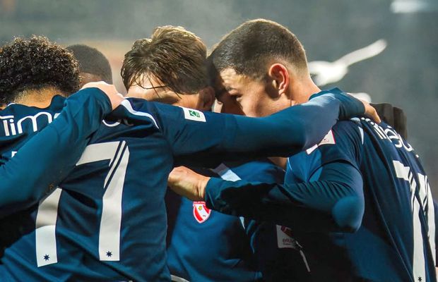 Minunea din Europa! Nou-promovata e campioană de iarnă, cu doi foști rapidiști în lot