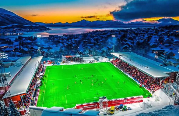 Imagini fabuloase » Își dispută meciurile de acasă pe cel mai pitoresc stadion din Europa!