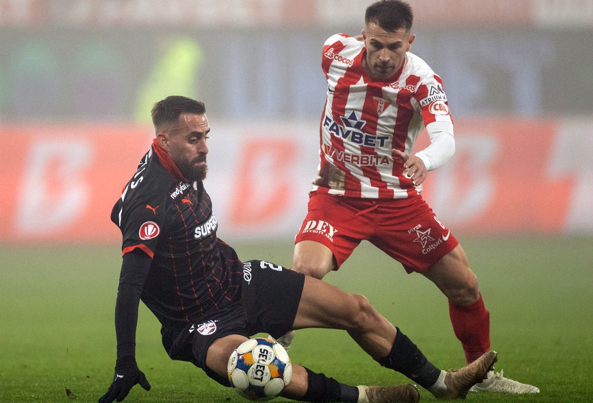 UTA - Dinamo. Cadru cu cadru, cele mai tari imagini ale partidei de la Arad